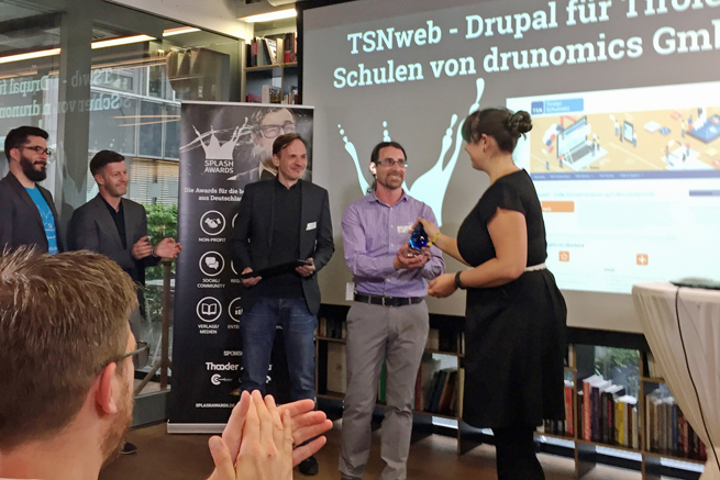 drunomics gewinnt zwei Splash Awards 2019 in der Kategorie Bildung