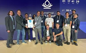 © drunomics GmbH / Hilmar Kári Hallbjörnsson
Quelle: drunomics GmbH Der internationale Splash Award 2025 für mossbo wurde im Rahmen der DrupalCon im Austria Center Vienna verliehen.