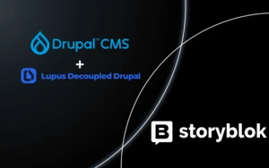 © drunomics GmbH
Source: Jeremy Chinquist / Claude Code A Venn Diagramm of the Drupal CMS, Lupus Decoupled Drupal and Storyblok Logos
