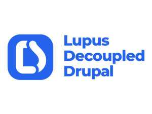 © drunomics lupus decoupled drupal logo