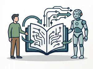 A human and agent working into a common knowledge base