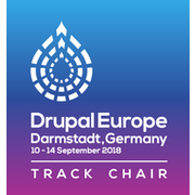 Drupal Europe Trackchair Badge